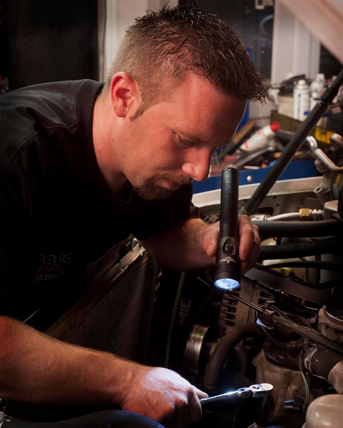 Streamlight 75431 Stinger LED High Lumen Rechargeable Flashlight with 120-Volt AC Charger - 800 Lumens, Black - Image 6