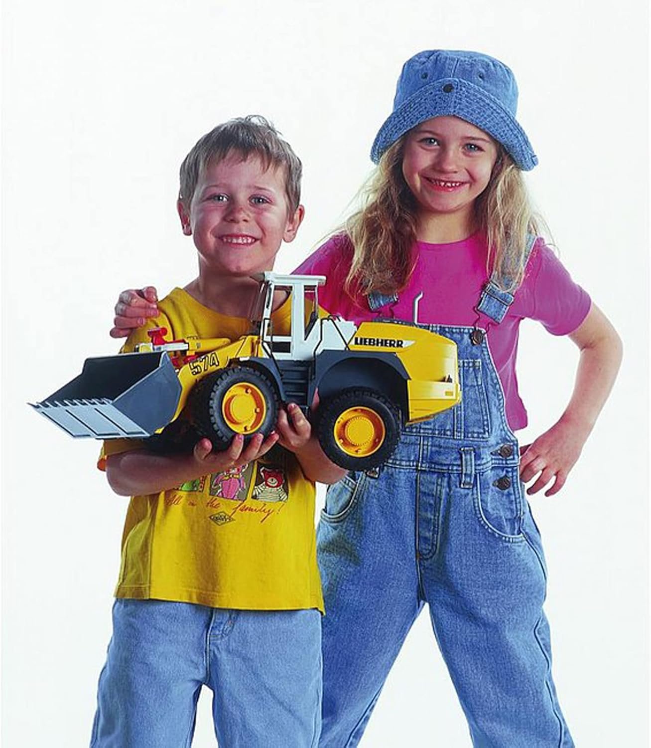 Bruder 02430 Liebherr Articulated Road Loader L 574 Toys Vehicle - Image 5