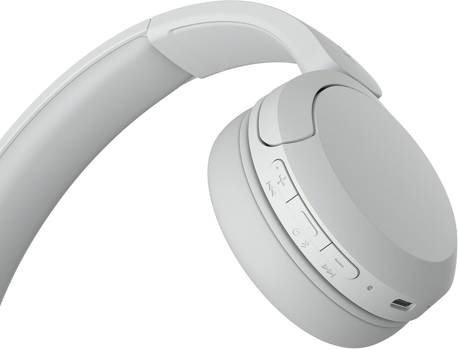 Sony Wireless Bluetooth Headphones - Up to 50 Hours Battery Life with Quick Charge Function, On-Ear Model - WH-CH520W.CE7 - Limited Edition - Matte White - Image 4