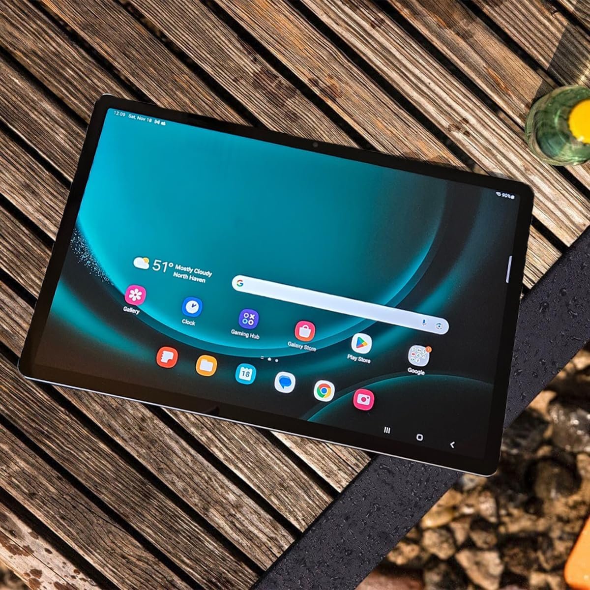 Samsung Galaxy Tab S9 FE+ Plus Android Tablet (12.4" Touchscreen, 8GB RAM, 384GB Storage, 18-Hr Long Battery Life, S Pen, 1 Front Camera + 2 Rear Cameras, Lightweight Durable Design), SM-X610, Gray - Image 9