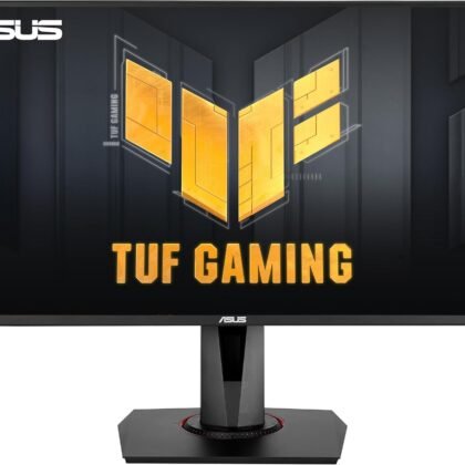 ASUS TUF Gaming 27” 1080P Monitor (VG279QR) - Full HD, IPS, 165Hz, 1ms, Extreme Low Motion Blur, G-SYNC Compatible, Shadow Boost, VESA Mountable, DisplayPort, HDMI, Height Adjustable