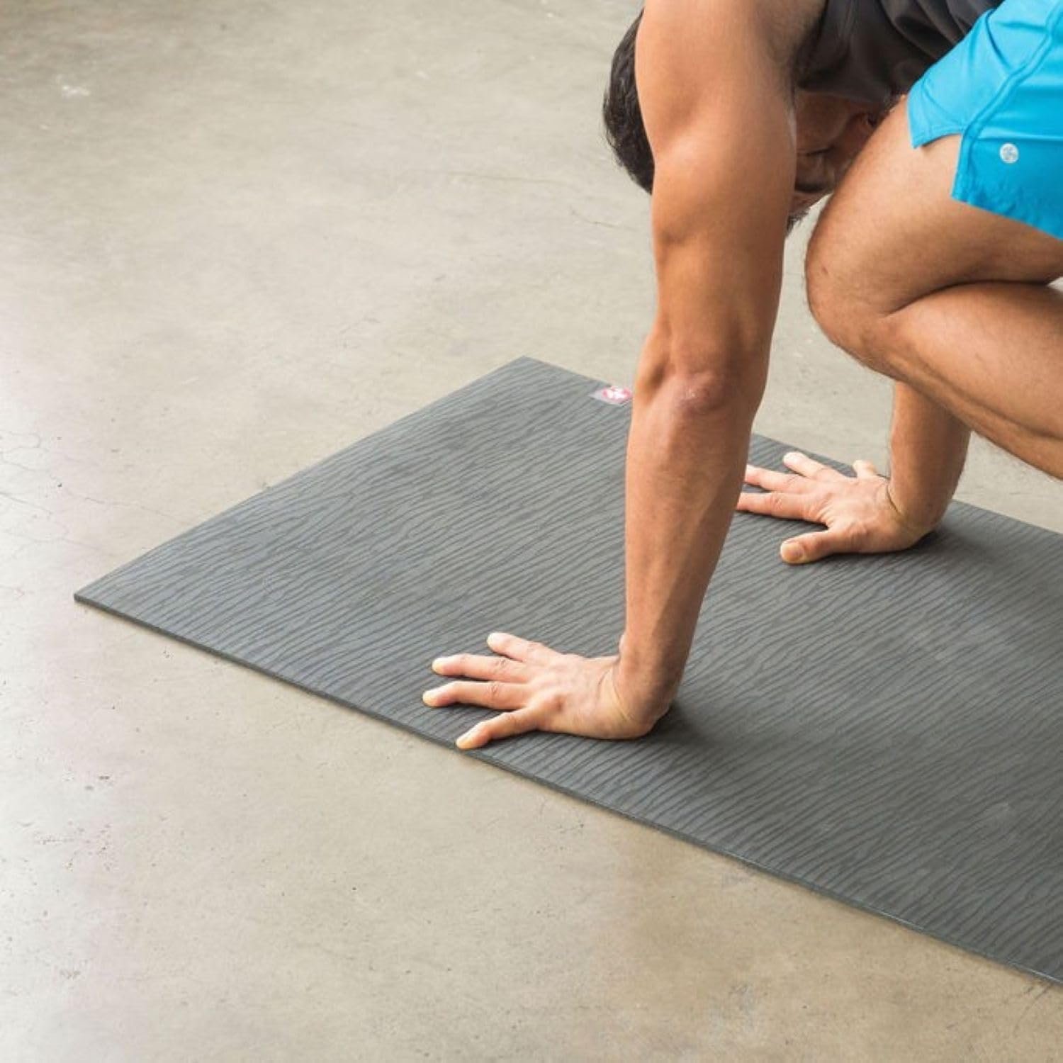 Manduka eKO Yoga Mat - 5mm Natural Rubber | Eco-Friendly | Soft Textured Surface| Natural Next-to-Skin Feel - Image 5