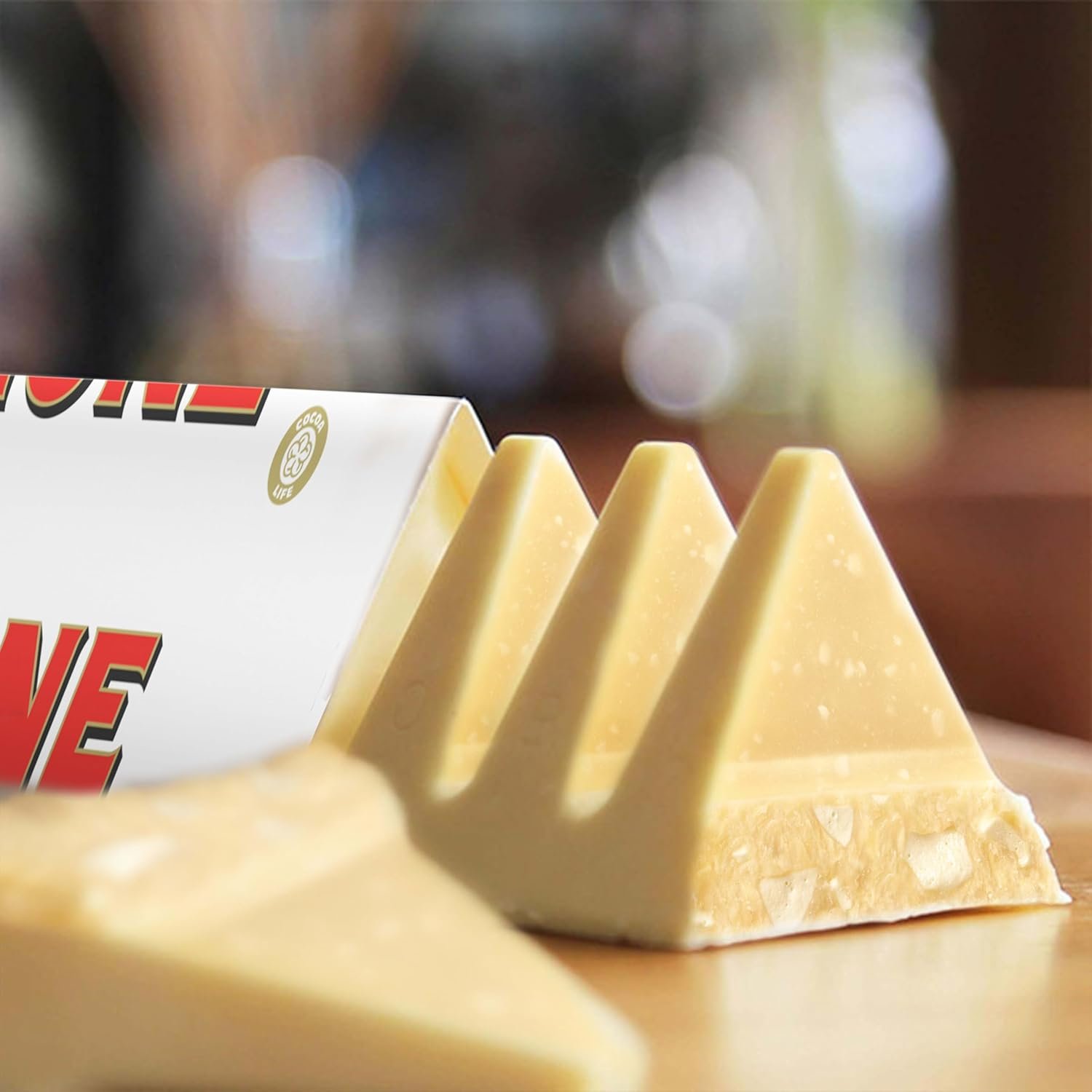 TOBLERONE Assorted Chocolate Bars Variety Pack (Milk, White, & Salted Caramelized Almonds), Bulk Chocolate, 1 Gift Box (9 Bars) - Image 8