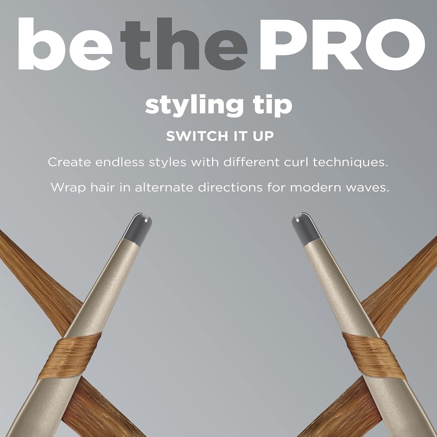 CONAIR INFINITIPRO Tourmaline Ceramic 1-Inch to 1/2-Inch Curling Wand, Tapered wand produces beachy waves - Image 4