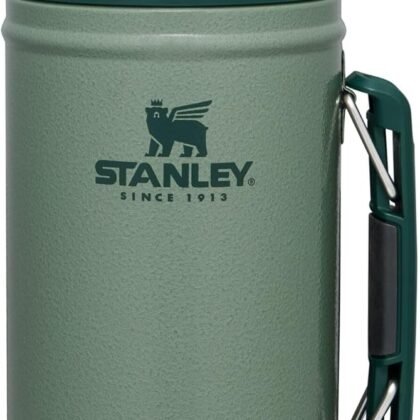 STANLEY Vacuum Insulated Large Food Jar, 18/8 Stainless Steel Food Jar for Cold and Hot Food, Soup Thermos with Leak Proof Lid Doubles as Cup, Wide Mouth Food Thermos