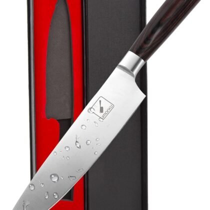 imarku Japanese Chef Knife - Sharp Kitchen Knife 8 Inch Chef's Knives HC Steel Paring Knife, Unique Gifts for Men and Women, Gifts for Mom or Dad, Kitchen Gadgets with Gift Box, Gyutou Knives