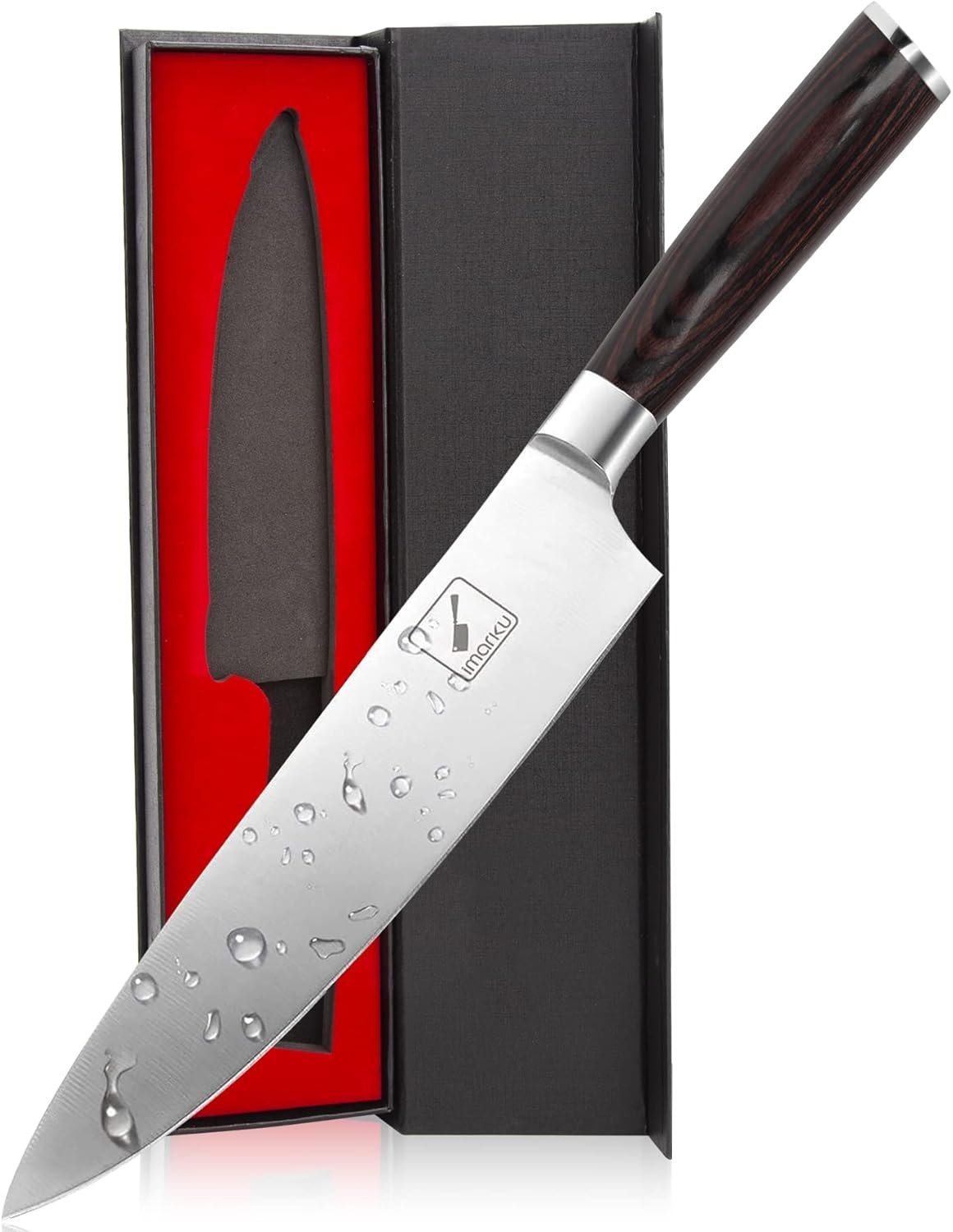 imarku Japanese Chef Knife - Sharp Kitchen Knife 8 Inch Chef's Knives HC Steel Paring Knife, Unique Gifts for Men and Women, Gifts for Mom or Dad, Kitchen Gadgets with Gift Box, Gyutou Knives