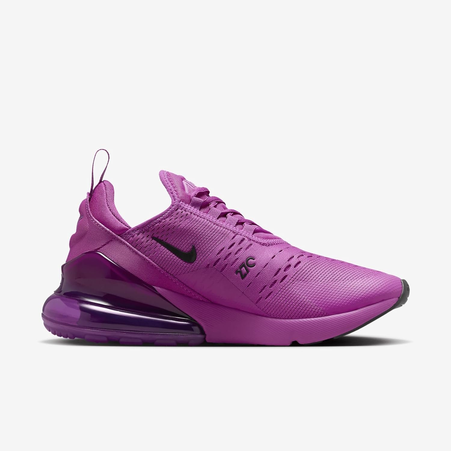 Nike Air Max 270 Women's Shoes (AH6789-501, Hot Fuchsia/Beyond Pink/Black) - Image 3