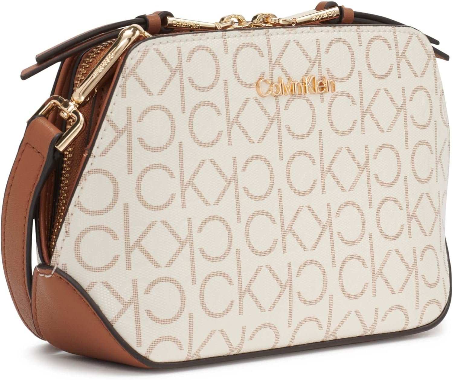 Calvin Klein womens Lucy Triple Compartment Crossbody - Image 11