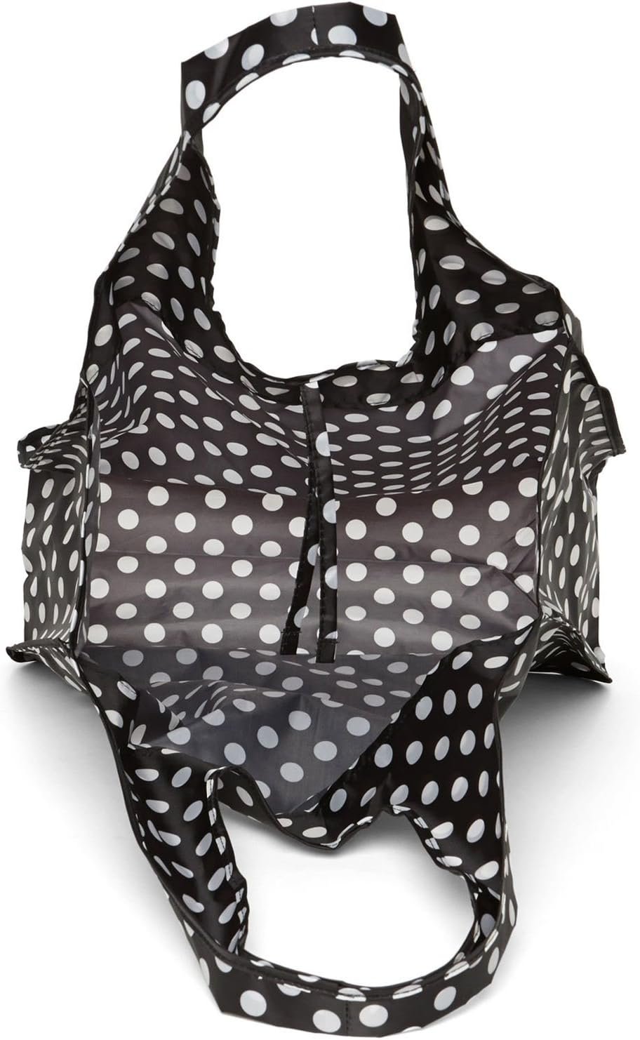 Kate Spade New York Resuable Shopping Tote, Black Dots - Image 3