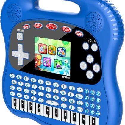 Kids Learning Tablet - 3.0" HD Color Screen Alphabet/Words//Math/Games/Music Preschool Interactive Educational Electronics for Boys and Girls
