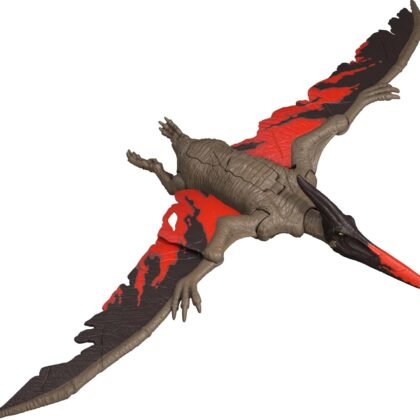 Mattel Jurassic World Dinosaur Toys with Roar Sound & Attack Action, Wild Roar Posable Figure, Physical & Connected Digital Play