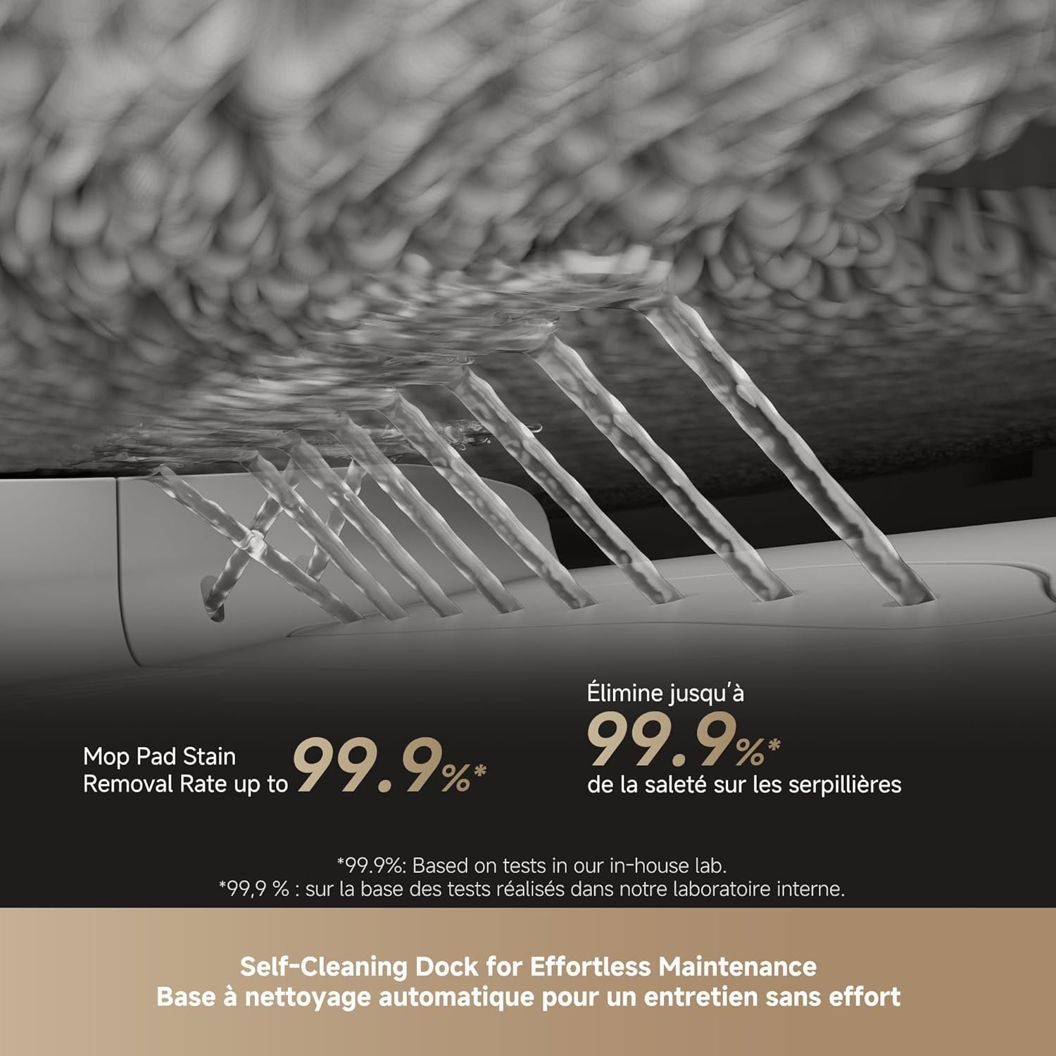 DREAME L50 Ultra Robot Vacuum and Mop White, 19,500Pa Suction, with Auto-Empty and Mop Self-Cleaning, Precise Obstacle Avoidance, HyperStream Detangling DuoBrush - Image 8