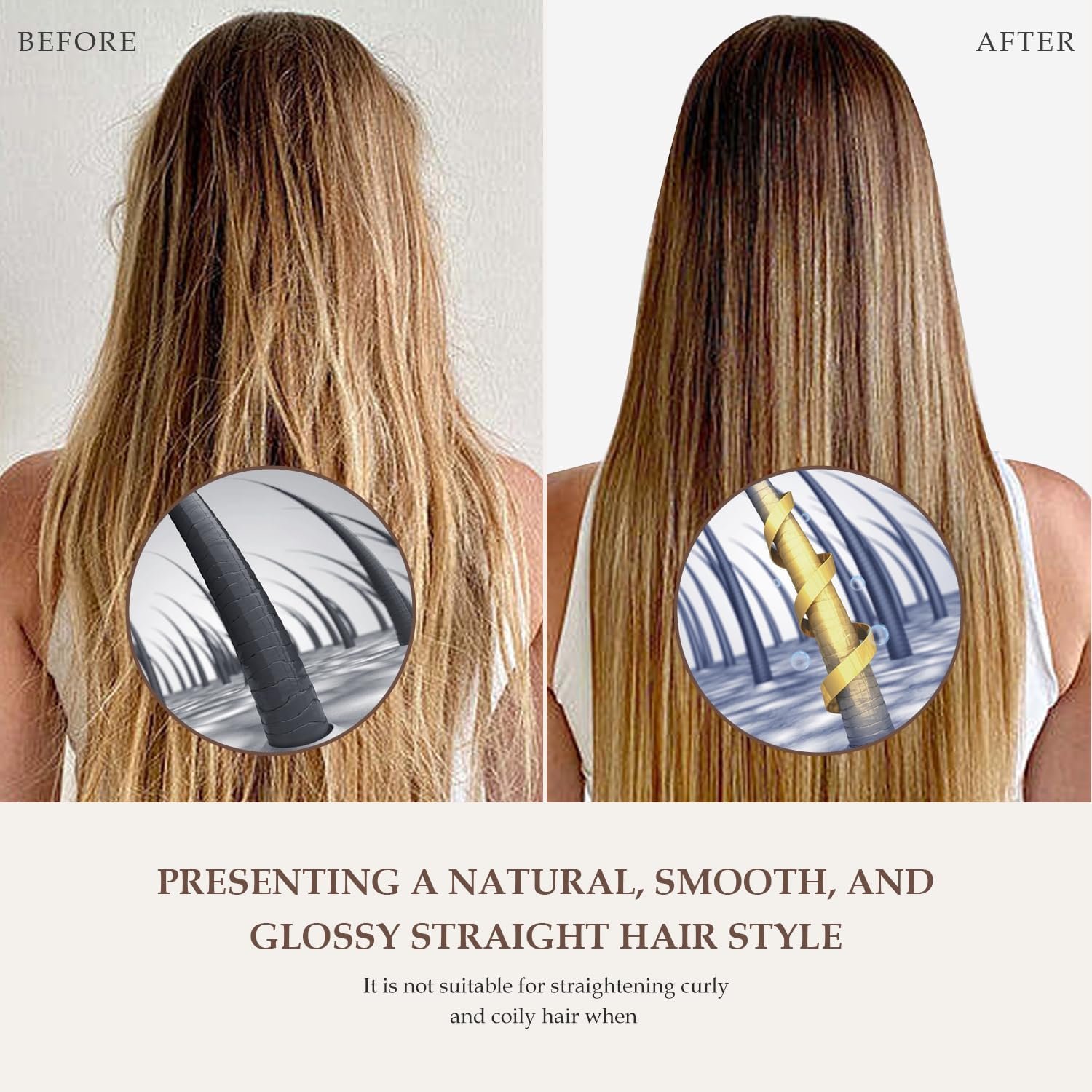 Airflow Attachment for Dyson Airwrap Styler, Nozzles Attachment for Smooth Hair Style with Less Damage and Breakage for Dyson Airwrap HS01 HS05 HS08 - Image 7