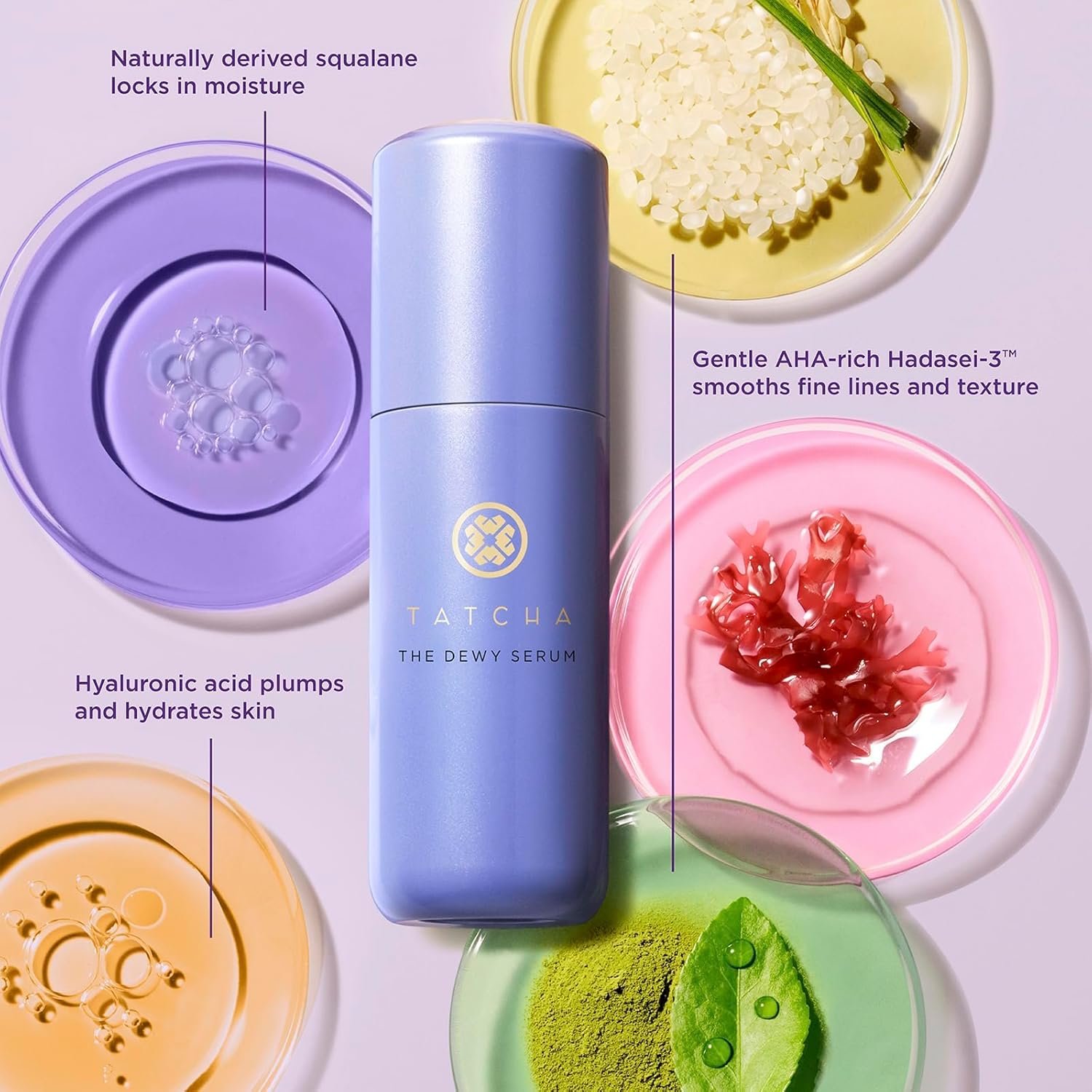 Tatcha The Dewy Serum | Hydrating Serum for Smoother, Plumper & Dewy Skin | 30 ml / 1 oz - Image 4