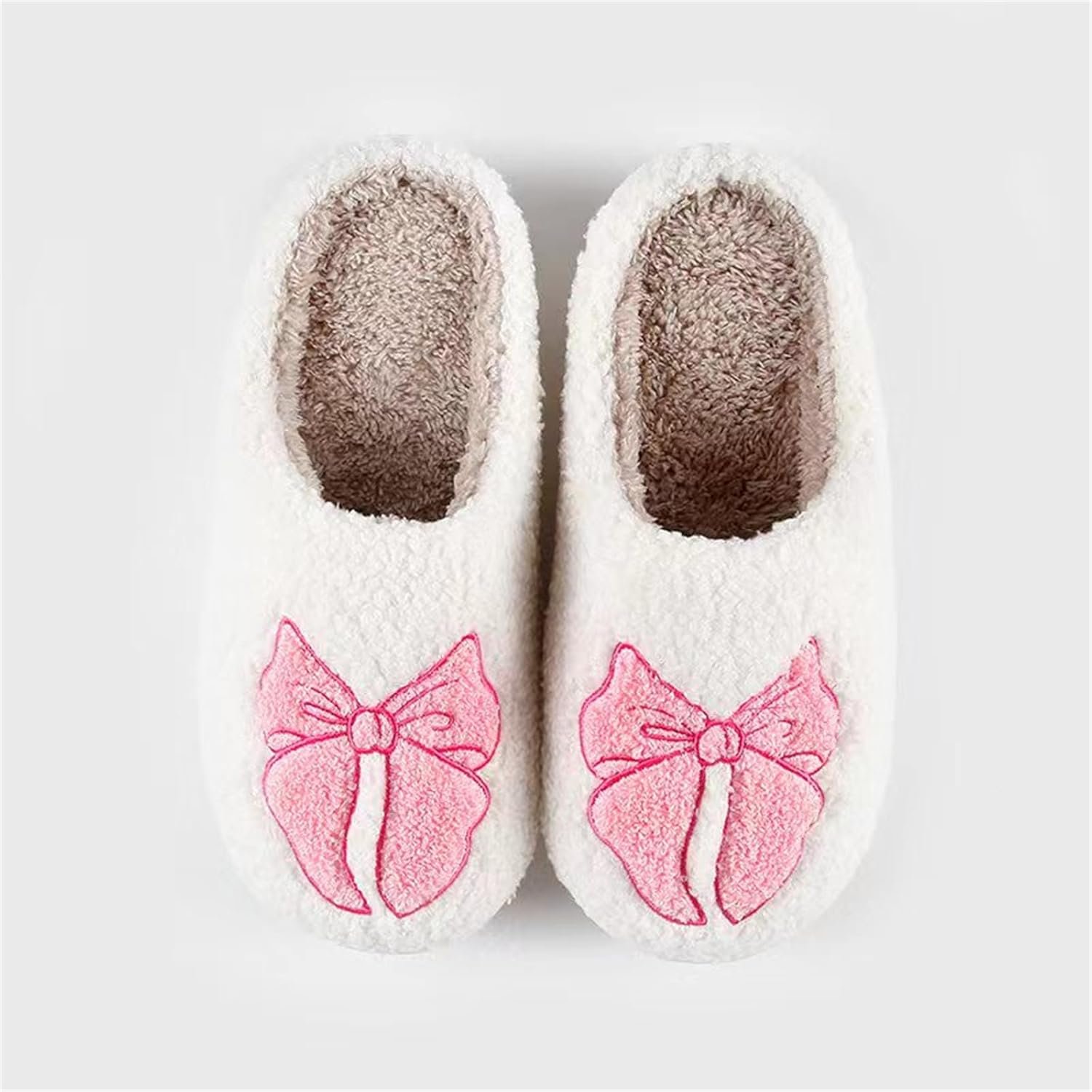 Halloween Pumpkin Slippers for Womens Mens Cute Cartoon Slippers Plush Warm Memory Foam Shoes - Image 4