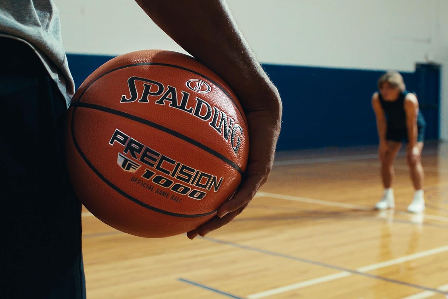 Spalding Precision TF-1000 Indoor Game Basketballs, Dry Grip Microfiber Composite Cushioned Cover, High School Approved - Image 5