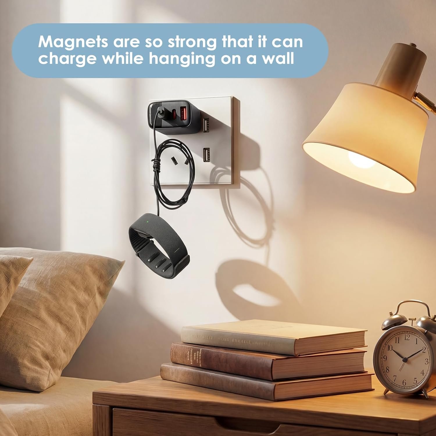 Charging Cable for RayBan Meta Display Neural Band Charger, Magnetic Fast Charger for Ray-Ban Meta Display Glasses Accessories, Portable Travel/Car/Phone/Laptop Charging Cable (Black) - Image 7