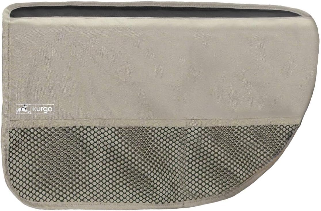 Kurgo Rover Car Door Guard - Interior Scratch Blocker - Paw Scratch Barrier - Waterproof Door Shield - Durable Rufftex Edging - Car Guard - Universal Fit for Most Cars - Hampton Sand
