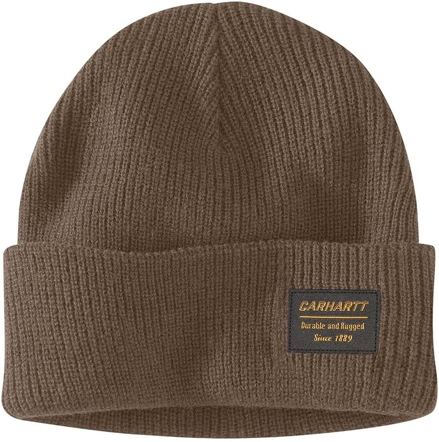 Carhartt Men's Knit Rugged Patch Beanie