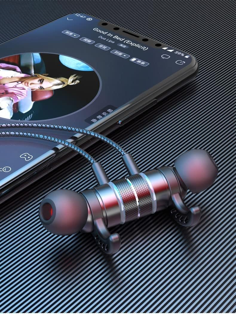 USB C Headphone for Samsung Wired Earbuds Magnetic in-Ear Type C Earphone with Microphone Volume Control Deep Bass Stereo Noise Canceling for iPhone 17 Pro Max Air 16 16e 15 Pixel 10 9a (Black) - Image 7