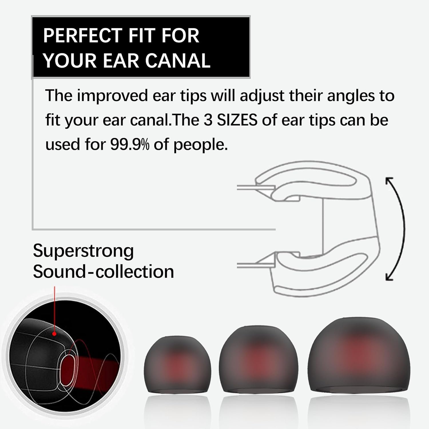 USB C Headphone for Samsung Wired Earbuds Magnetic in-Ear Type C Earphone with Microphone Volume Control Deep Bass Stereo Noise Canceling for iPhone 17 Pro Max Air 16 16e 15 Pixel 10 9a (Black) - Image 4