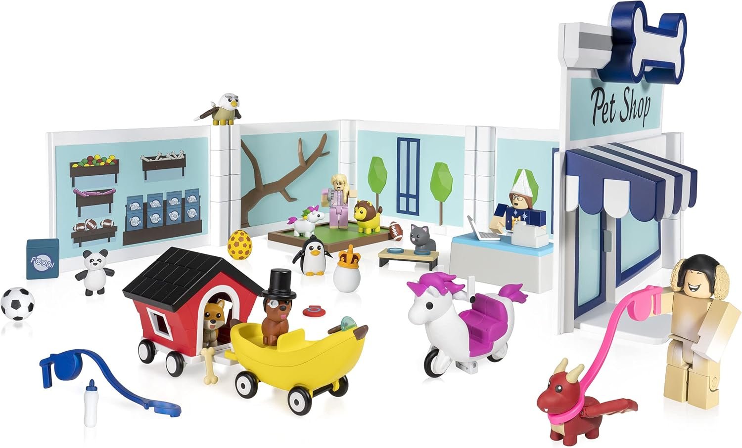 Roblox 888 ROG0177 Celebrity-Deluxe Playset Wave 6, Pet Store