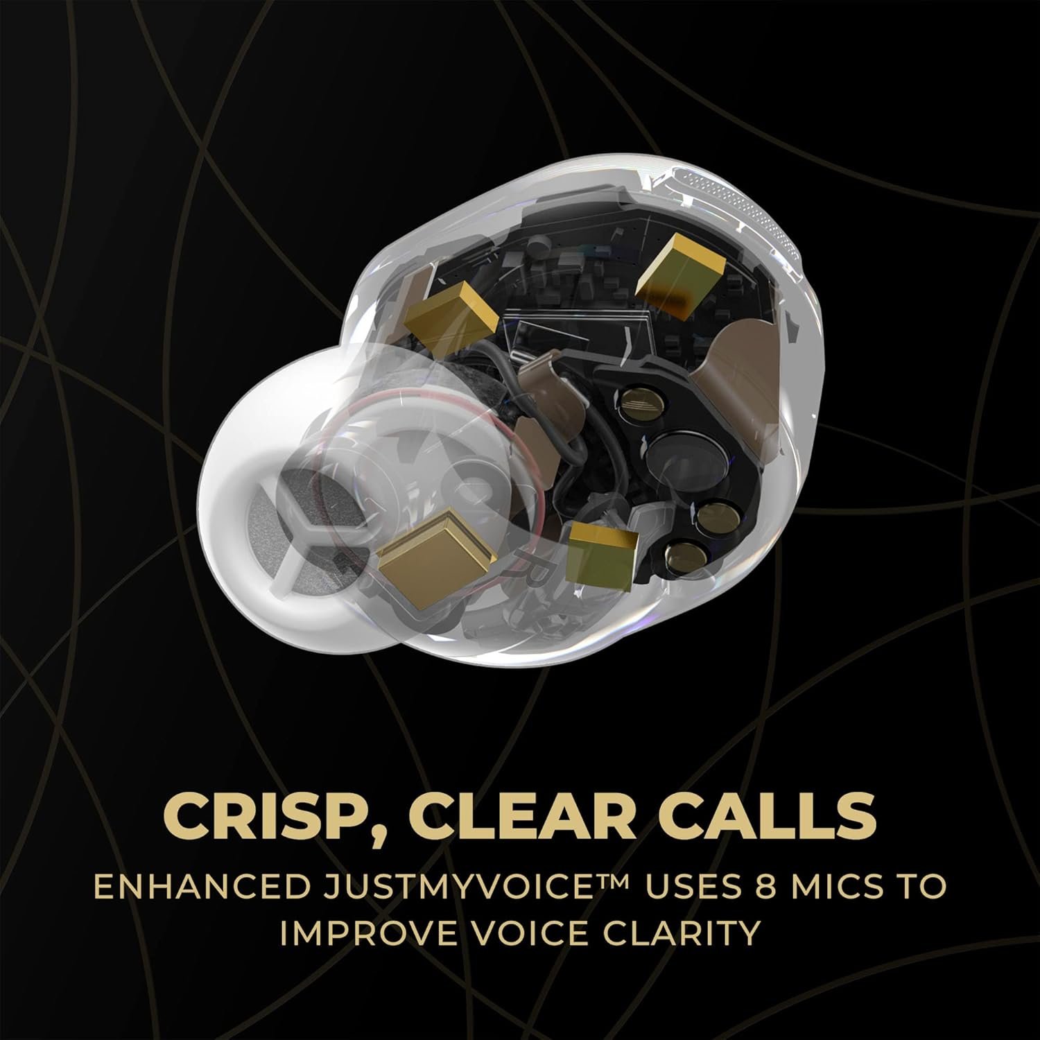 Technics Premium Hi-Fi True Wireless Bluetooth Earbuds with Advanced Noise Cancelling, 3 Device Multipoint Connectivity, Wireless Charging, Hi-Res Audio + Enhanced Calling - EAH-AZ80-S (Silver) - Image 8