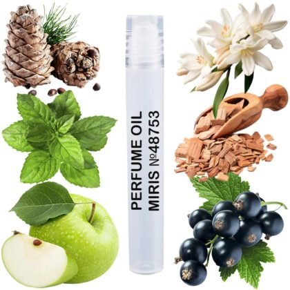 MIRIS No. 48753, Inspired by Authentic Night, Long-Lasting Perfume Oil for Women Roll-On, Rollerball 0.34 Fl Oz / 10 ml