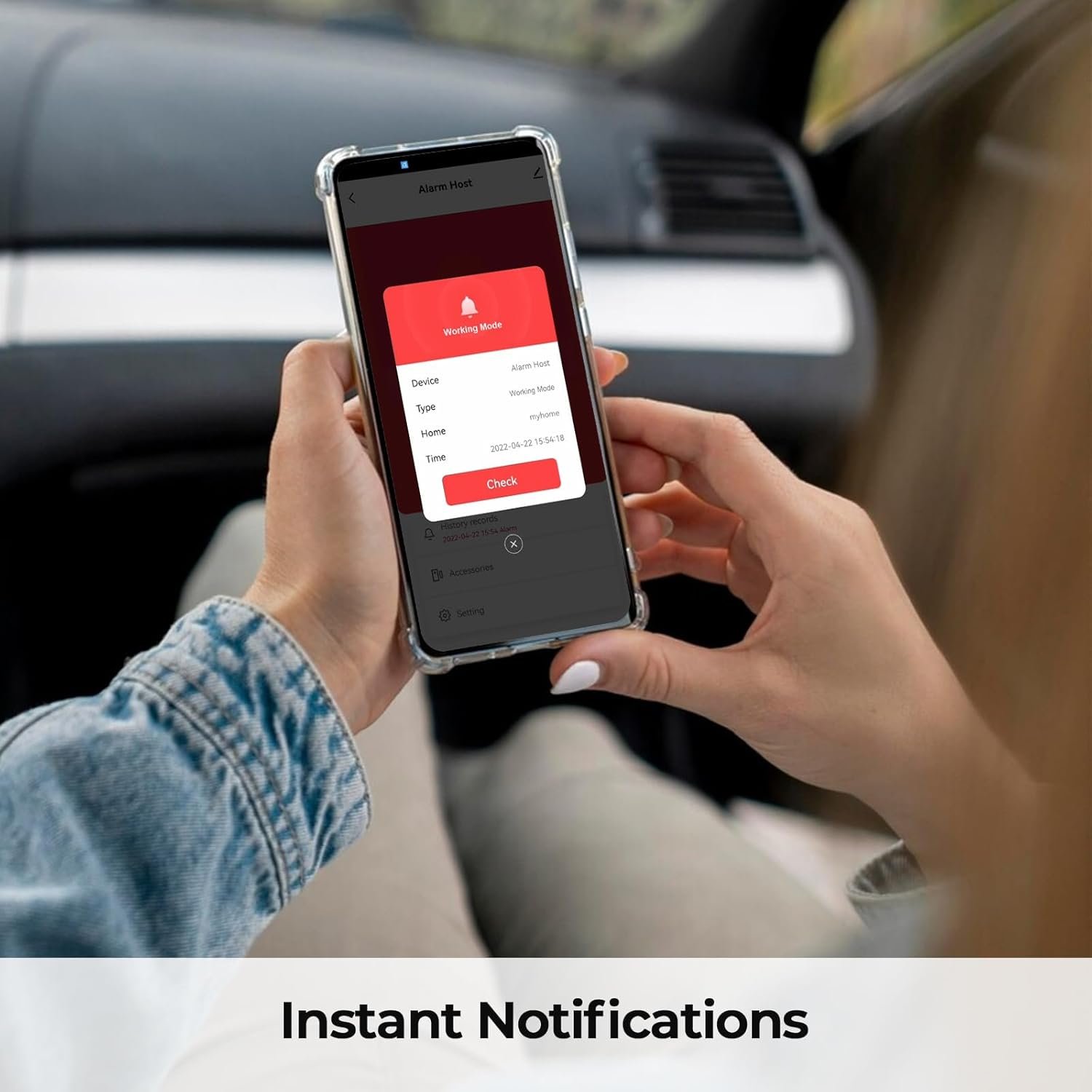 Home Security System with WiFi 2MP HD Secutity Camera,13 Piece Alarm Kits Home Security Camera System,Compatible with Alexa,Google Assistant, No Contract Required,24/7 Protection - Image 2