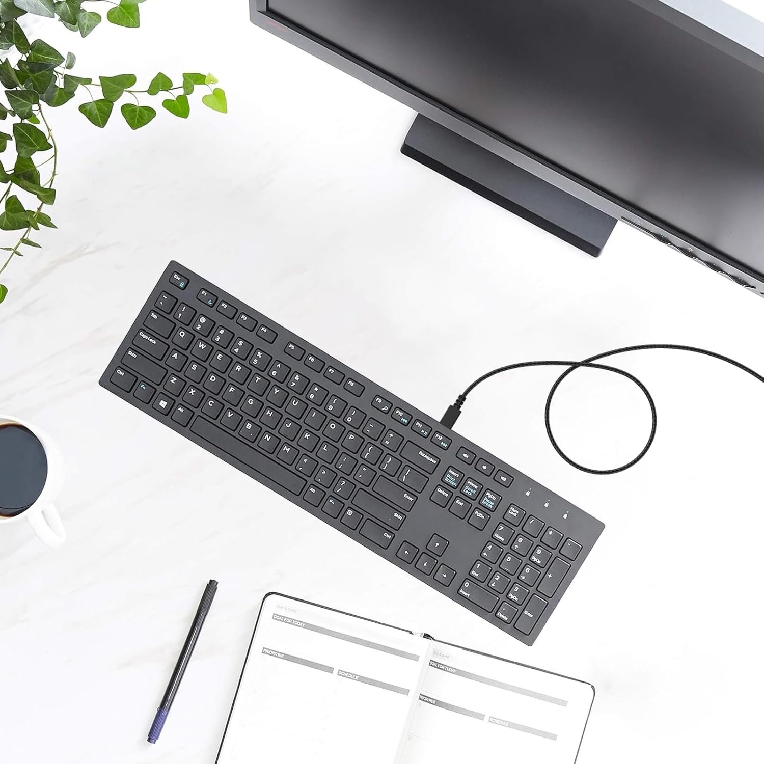 Toeasor USB Type C Keyboard Charger Charging Cable Power Cord Compatible with Razer BlackWidow V4 Pro/V3 Pro/V3 Mini, Huntsman V3 Pro, Deathstalker V2 Pro Mechanical Gaming Keyboard, Braided, 6ft - Image 6