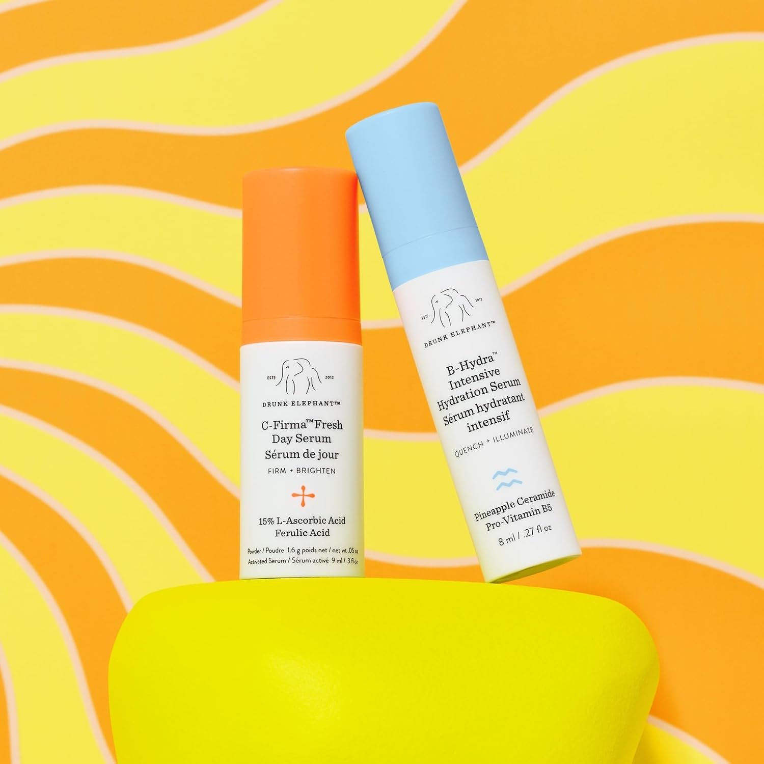 Drunk Elephant Hydra and the Bright - Includes C-Firma (9 ml) and B-Hydra (8 ml) - Clean Clinical Skincare - Cruelty-Free - Dermatologist-Tested - Free of Essential Oils, Silicones, and Fragrance - Image 3