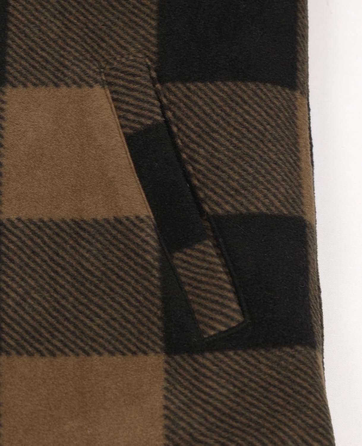 ZENTHACE Men's Quilted Lined Fleece Shirt Jacket, Snap Button Plaid Shacket, Fall Winter Warm Workwear Overshirt - Image 6