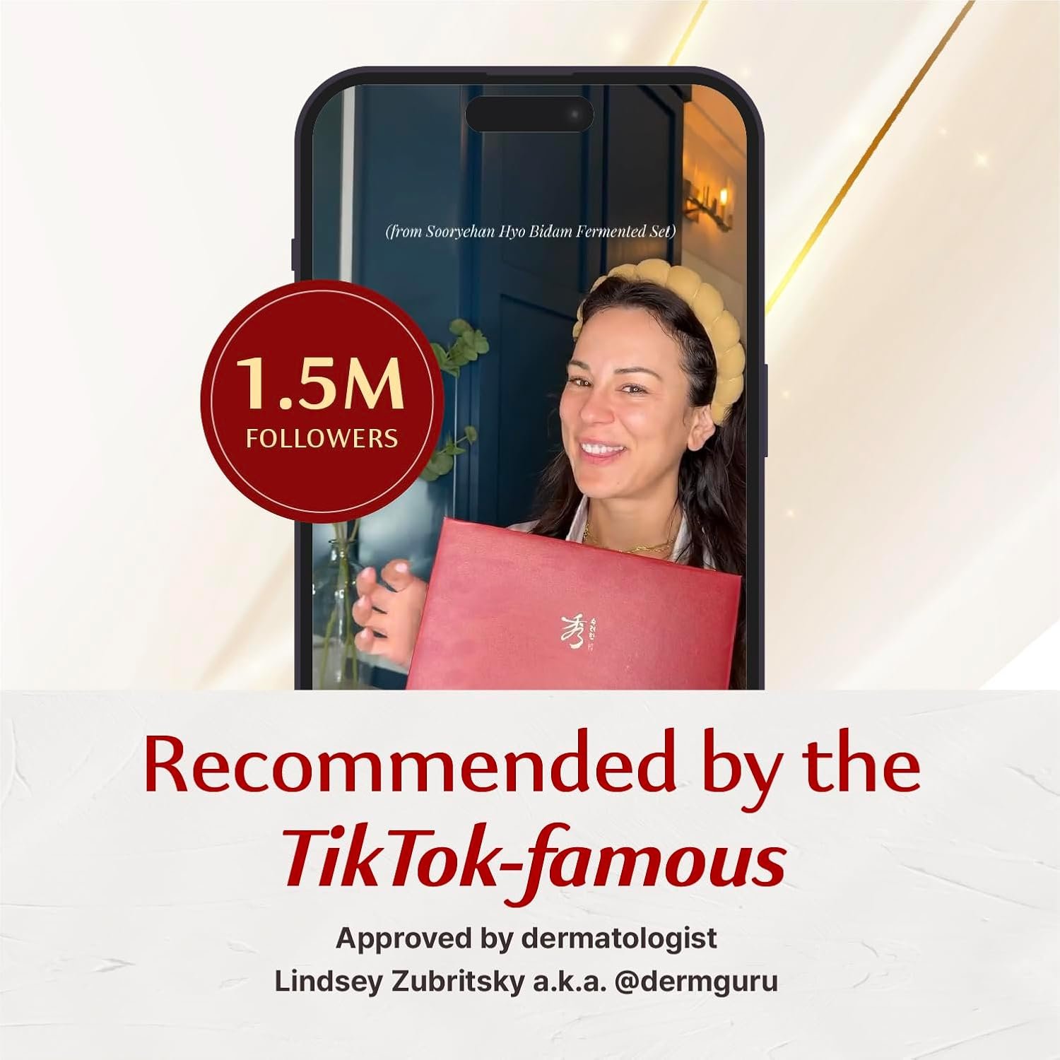 Sooryehan Hyobidam Fermented Bundle Gift Set (14fl oz) - Hyobidam Korean Skin Care Gift Set with Toner, Emulsion, Essence, Cream, Eye Cream, Mask & Foam,. Wild Ginseng Anti-Aging Hydration & Firming. - Image 2