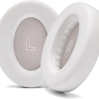 WC PadZ QC Ultra – Upgraded Replacement Earpads Compatible with Bose QuietComfort Ultra Gen 1 & Gen 2 by Wicked Cushions | Enhanced Comfort, Thickness & Durability | White Smoke