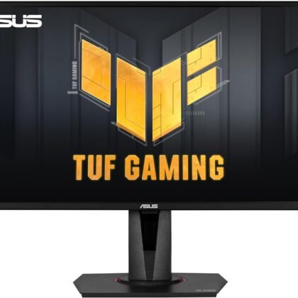 ASUS TUF Gaming 27" 2K HDR Gaming Monitor (VG27AQ) - QHD (2560 x 1440), 165Hz (Supports 144Hz), 1ms, Extreme Low Motion Blur, Speaker, G-SYNC Compatible, VESA Mountable, DisplayPort, HDMI,Black