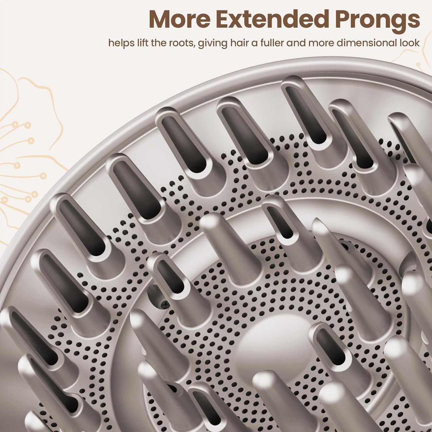 AFDD Large Hair Dryer Diffuser Attachment for Shark SpeedStyle, for Shark Speed Style Pro/Pro Flex Hair Dryer, Upgraded Bigger Diffuser for Fast Drying Curl Definition Wavy Curly Coily Hair - Image 7