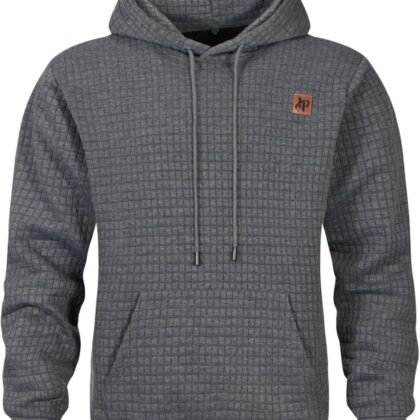 Keasmto Mens Hoodies Pullover Tie Dye Graphic Hoodie Long Sleeve Casual Sweatshirts with Pocket