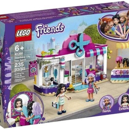 LEGO Friends Heartlake City Play Hair Salon Fun Toy 41391 Building Kit, Featuring Friends Character Emma (235 Pieces)