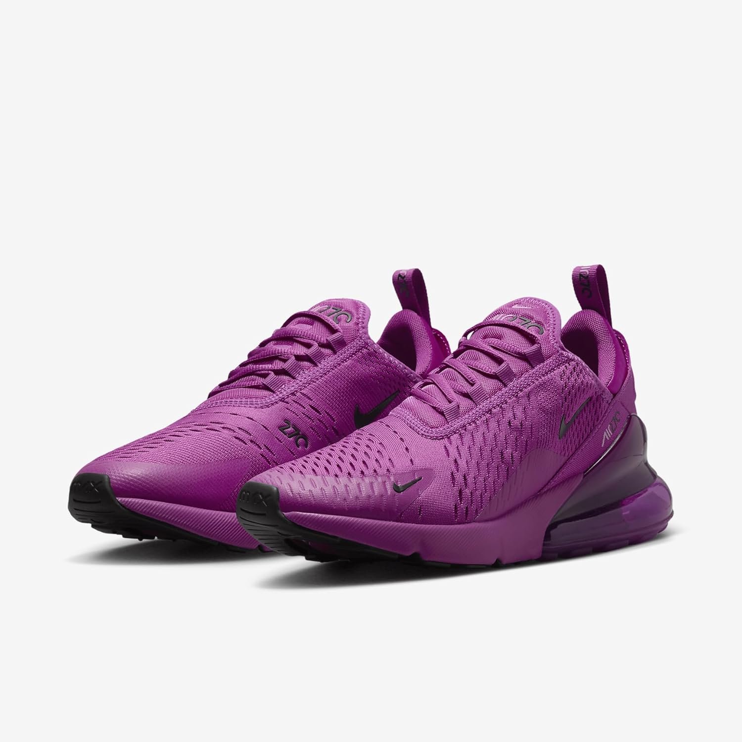 Nike Air Max 270 Women's Shoes (AH6789-501, Hot Fuchsia/Beyond Pink/Black) - Image 5