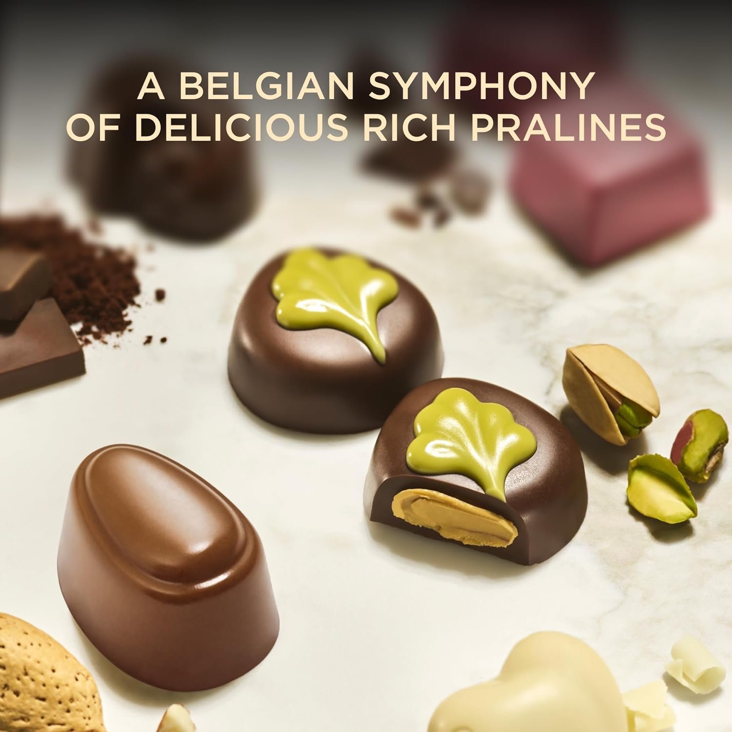 Godiva Gold Assorted Chocolate Gift Box, Belgian Dark and Milk Chocolates with Pralinés, Ganaches & Caramels, Gourmet Gift for Birthdays, Holidays, Kosher, 15 Pc - Image 5