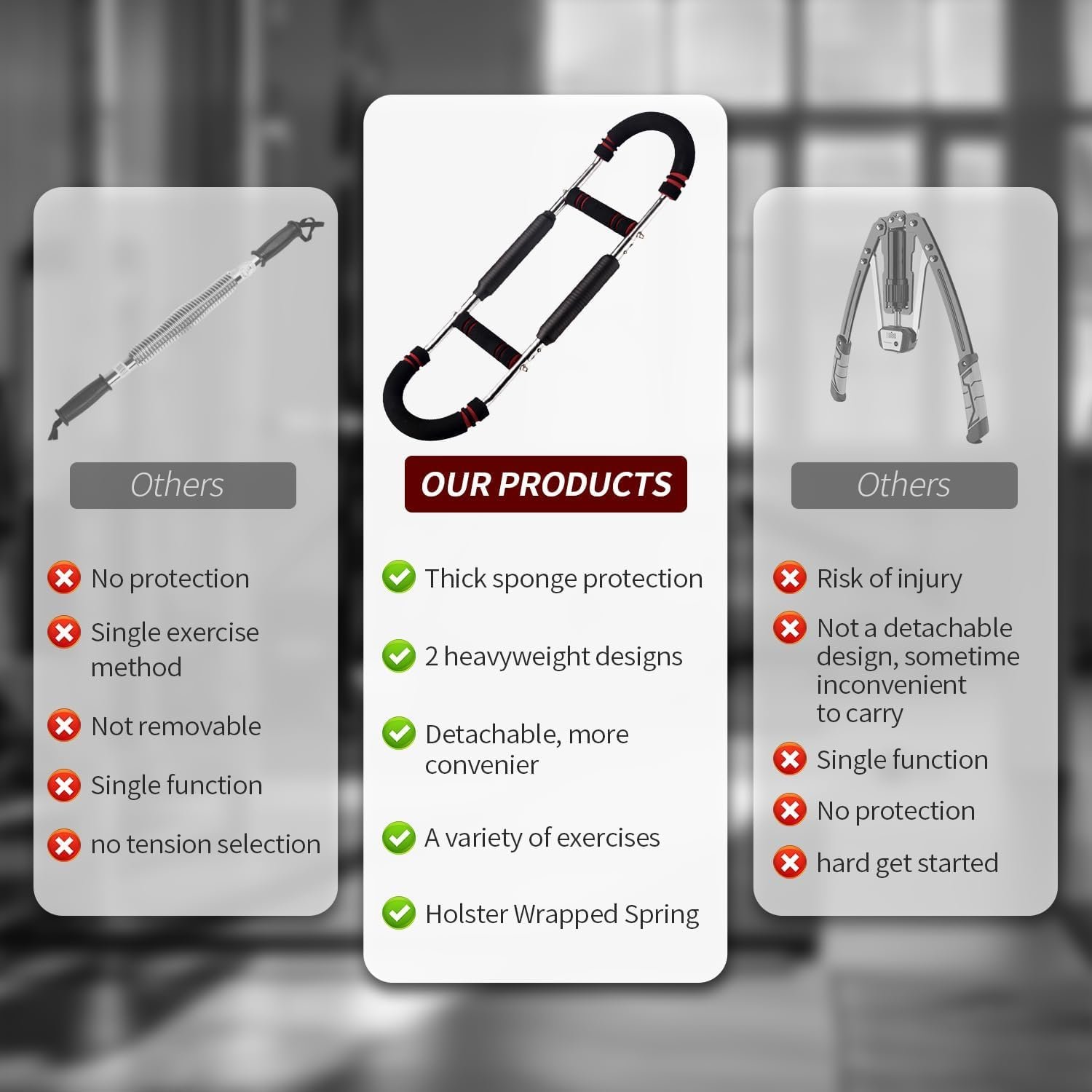 Twister Arm Trainer for Biceps, Chest & Core – Adjustable Resistance Arm Workout Equipment for Home Gym, Strength Training & Muscle Building (40-100 lbs Resistance) - Image 4