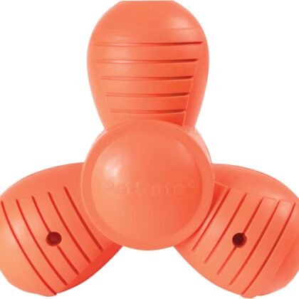 PetSafe Sportsmen Squeak 'N' Treat Troog Dog Chew Toy - Interactive Pet Puzzle for Boredom or Separation Anxiety - Use with Treats - Medium