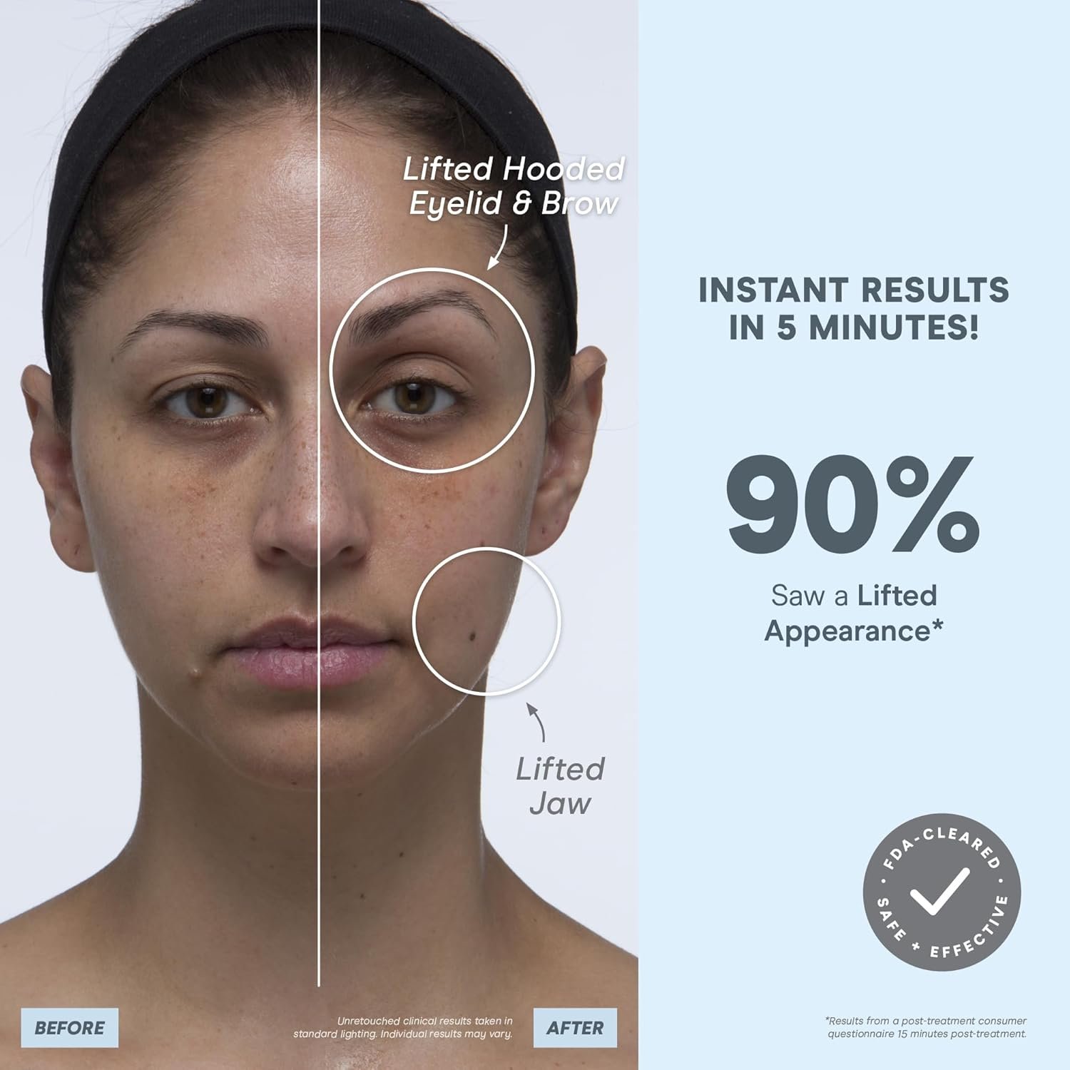 NuFACE MINI+ Microcurrent Facial Device Kit - FDA Cleared Face Sculpting & Skin Tightening Device to Contour, Lift & Tone + Microcurrent Gel Activator & Silk Creme - Violet Dusk - Image 8