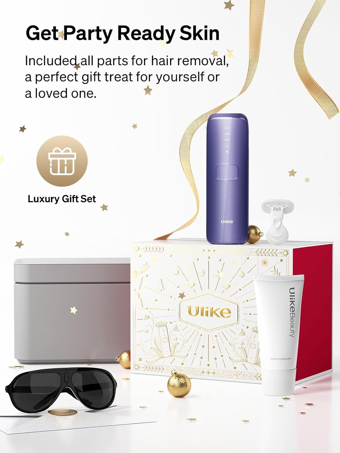 Ulike Laser Hair Removal, Air 3 IPL Hair Removal with Gift Set, Sapphire Ice-Cooling for Nearly Painless Treatment & Long-Lasting Hair Removal Results, Safe for Whole Body Use - Image 2