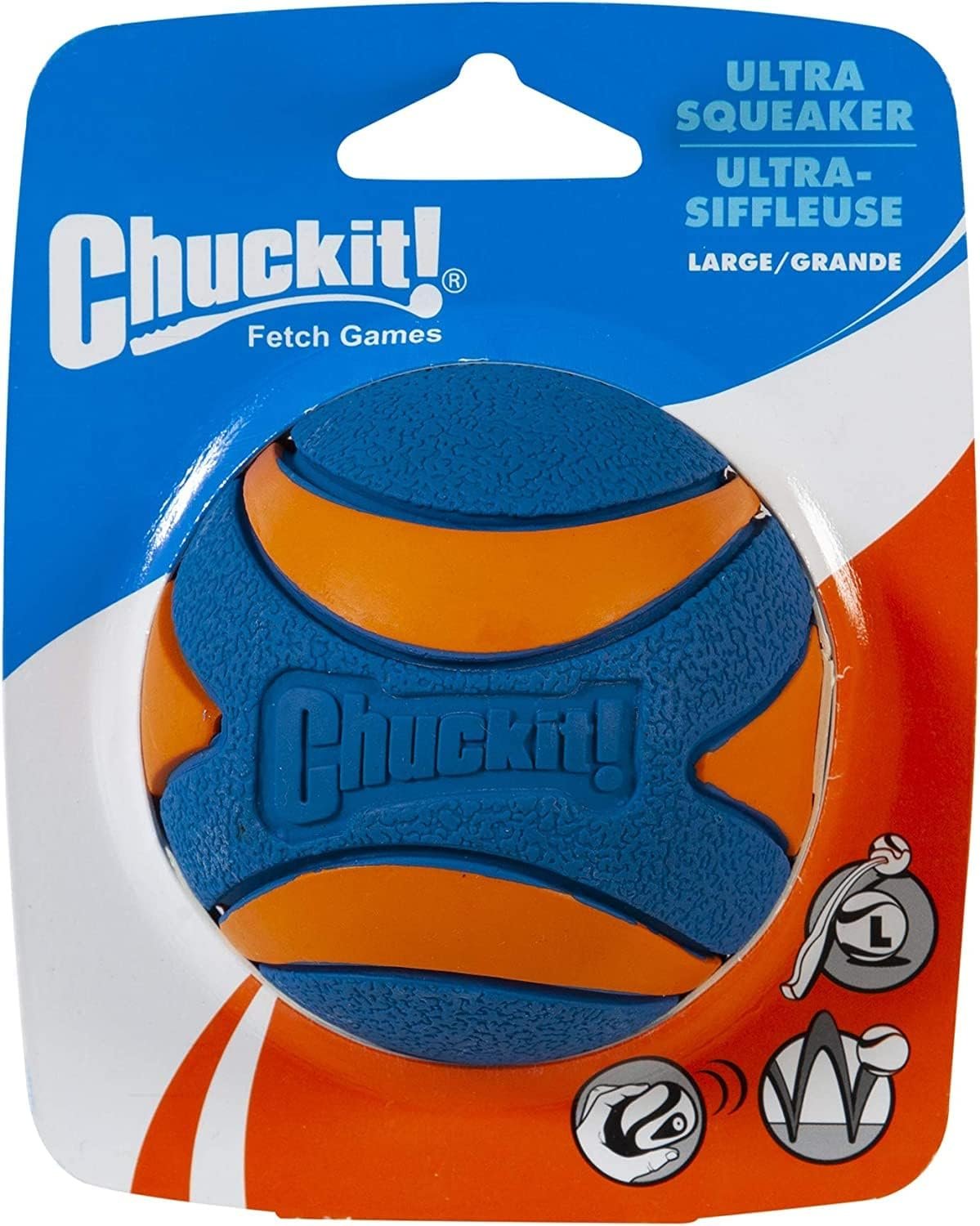 Chuckit! (3 Pack) Ultra Squeaker Ball, Large - Image 7