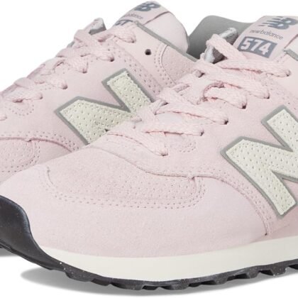 New Balance Women's 574 V2 Spring Sneaker, Rose Sugar/Sea Salt, 8 M