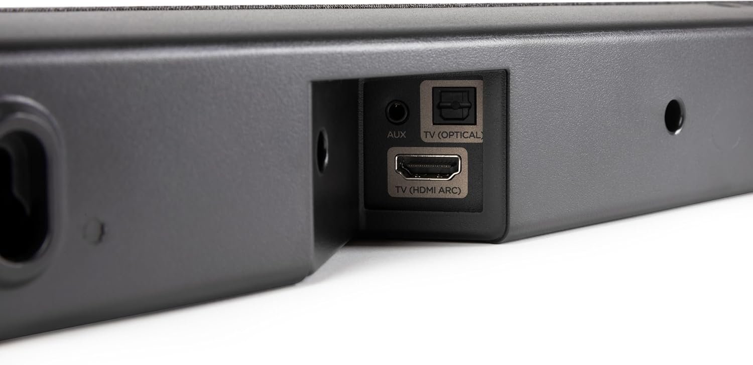 Polk Audio Signa S2D Sound Bar with Wireless Subwoofer (Online Exclusive Finish), Dolby Digital & DTS Virtual Surround, VoiceAdjust Technology, Bluetooth Music Streaming, Aux, HDMI & Optical Inputs - Image 3