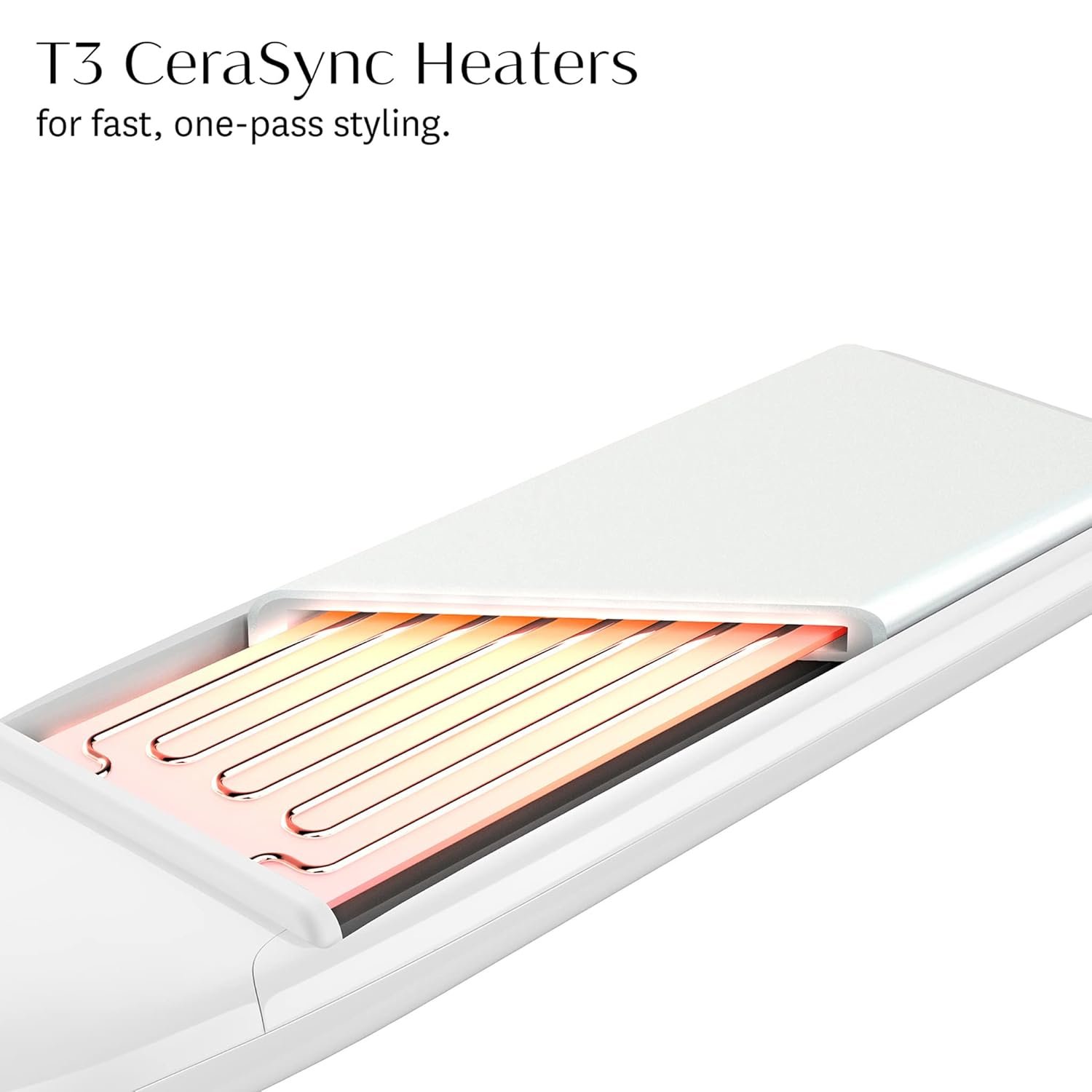 T3 Lucea Professional Straightening & Styling Iron, 1” or 1.5” Digital Ceramic Flat Iron with 9 Adjustable Heat Settings for Straight, Smooth Styles or Waves and Curls on All Hair Types - Image 10