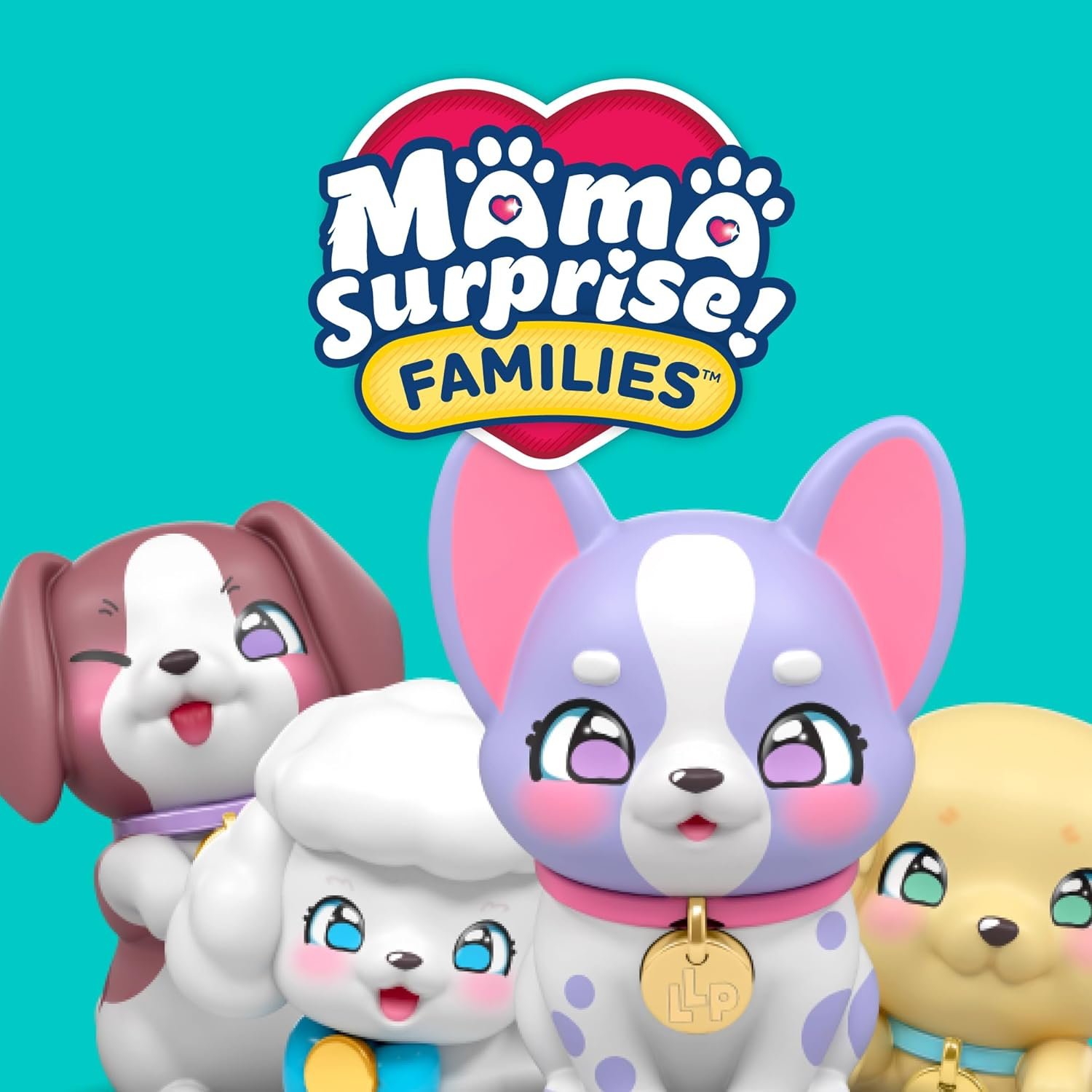 Little Live Pets Mama Surprise Families Puppy Adoption, Random Breed Puppies Figures, Includes 3, 4 & 5 Baby Puppies to Adopt and Create a Family, Kids 5+, Famous (LP305000) - Image 4